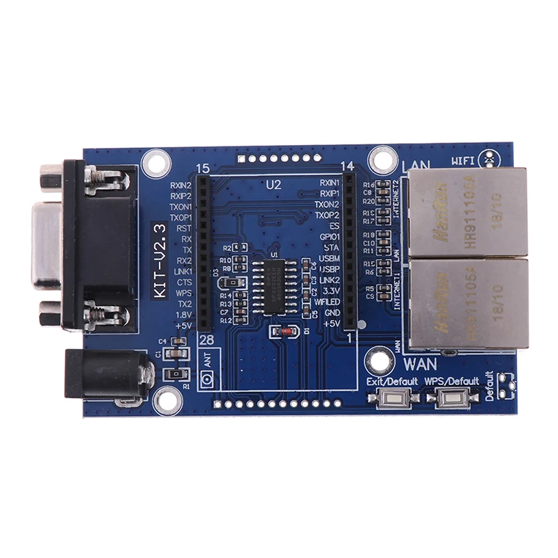 Новый HLK-RM04 TCP IP Ethernet конвертер модуль последовательный UART RS232 к WAN LAN wifi |