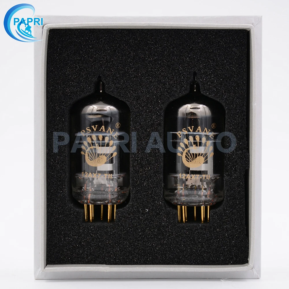 PSVANE 12AT7/ECC81 12AU7/ECC82 12AX7-T/ECC83 Mark II вакуумная трубка для HIFI DIY аудио динамик для наушников винтажный ламповый усилитель