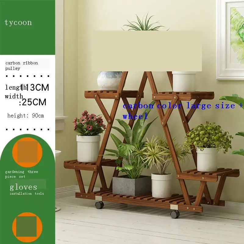 

Kwiaty Plantenstandaard Suporte Flores Balkon Pot Scaffale Porta Piante Terraza Plant Rack Outdoor Dekoration Shelf Flower Stand