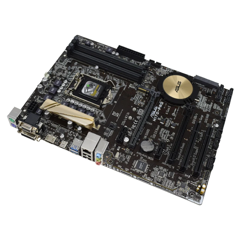 NEW ASUS H170-PRO Motherboard LGA1151 Intel H170 For Core i7i5i3 cpus Intel14nm PCI-E 3.0 USB 3.1 M.2 ATX | Компьютеры и офис