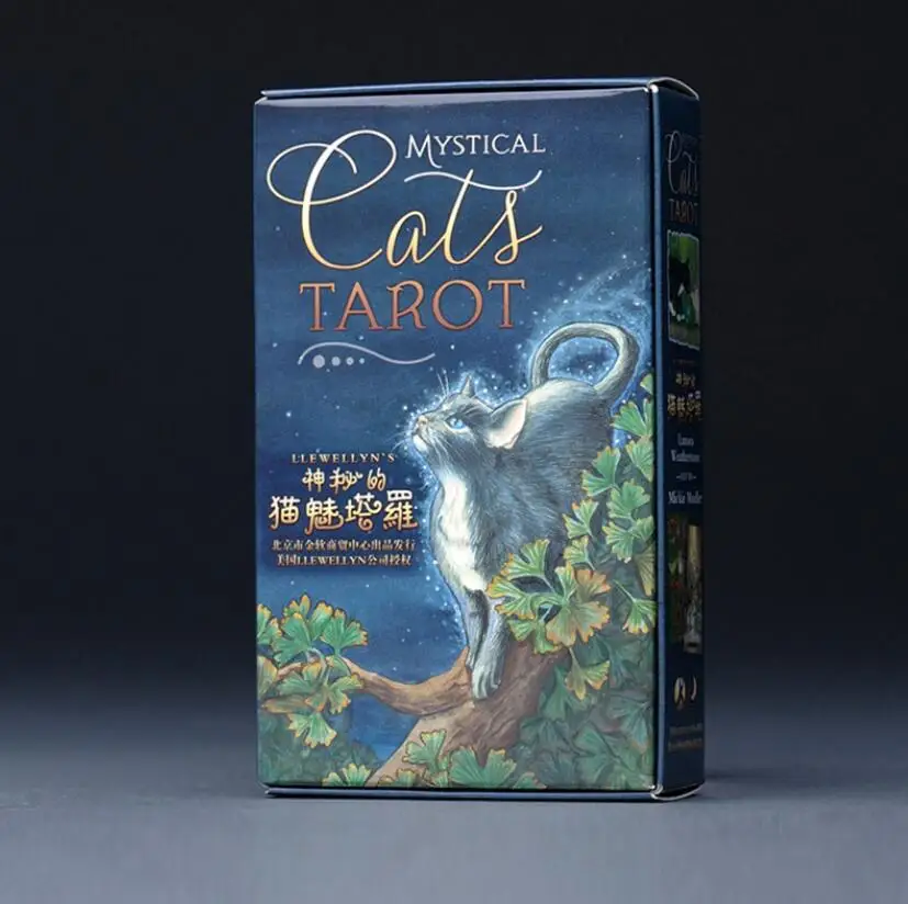 8 видов настольных игр Tarot настольная игра с животными/кошкой/драконом для