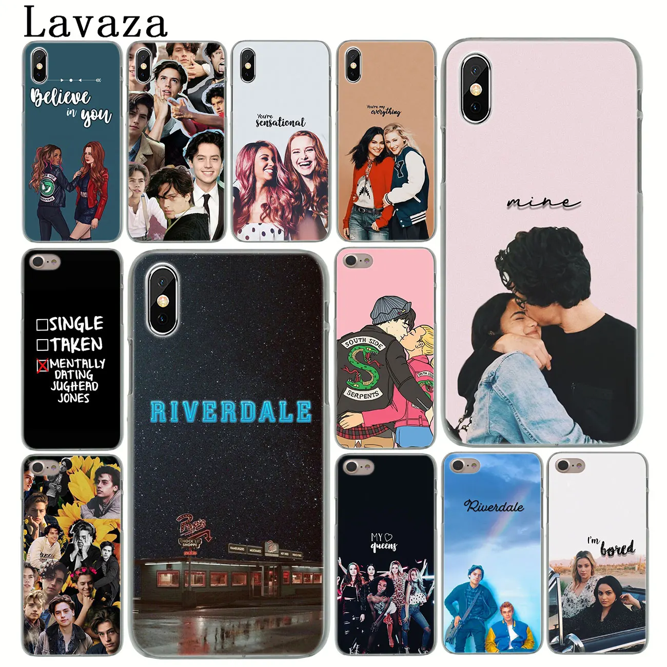 Lavaza ривердейл чони жесткий чехол для телефона iPhone XR X 11 Pro XS Max 8 7 6 6S 5 5S SE 4S 4