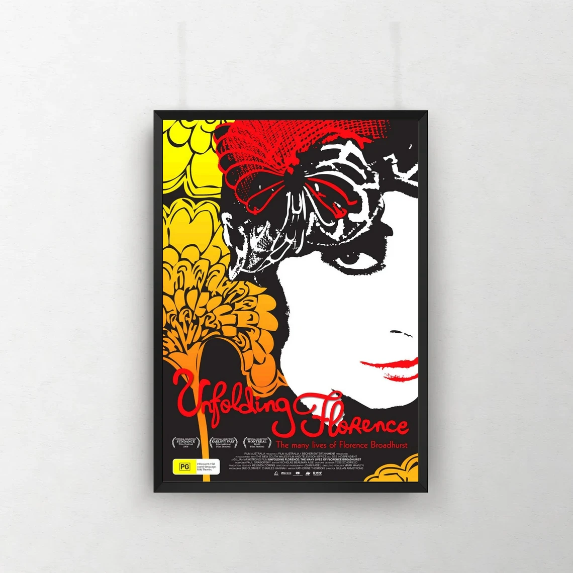 Раскладной плакат из фильма Флоренция холщовая печать Классическая винтажная