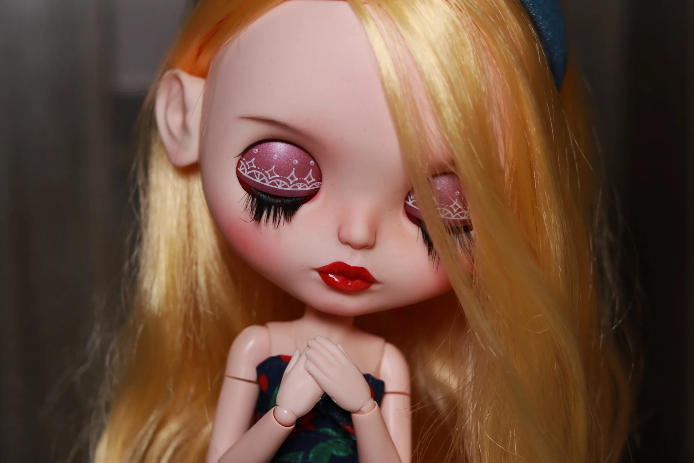 Blyth Doll NBL 1/6 BJD индивидуальное матовое лицо большие глаза модный шар для макияжа