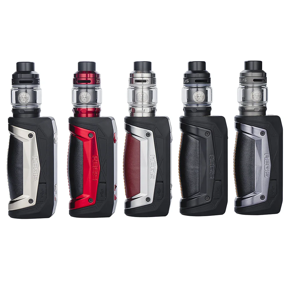 Оригинальный набор Geekvape Aegis Max 100 Вт 21700 с атомайзером Zeus 5 мл и сетчатой катушкой
