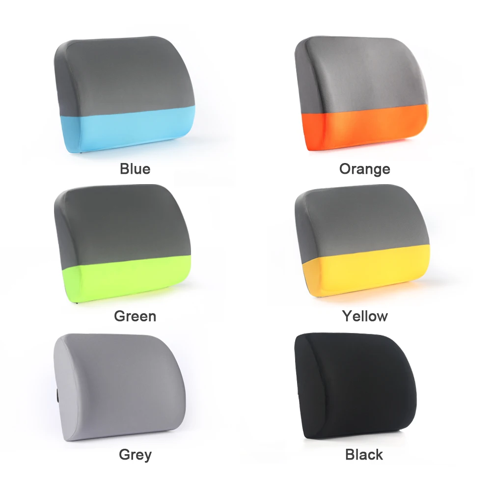 

Lemonduck Back Support Pillow Air Fiber Chair Lumbar Cushion Memory Foam Back Brace Body Pillow for Car Gaming Chair Office Chai