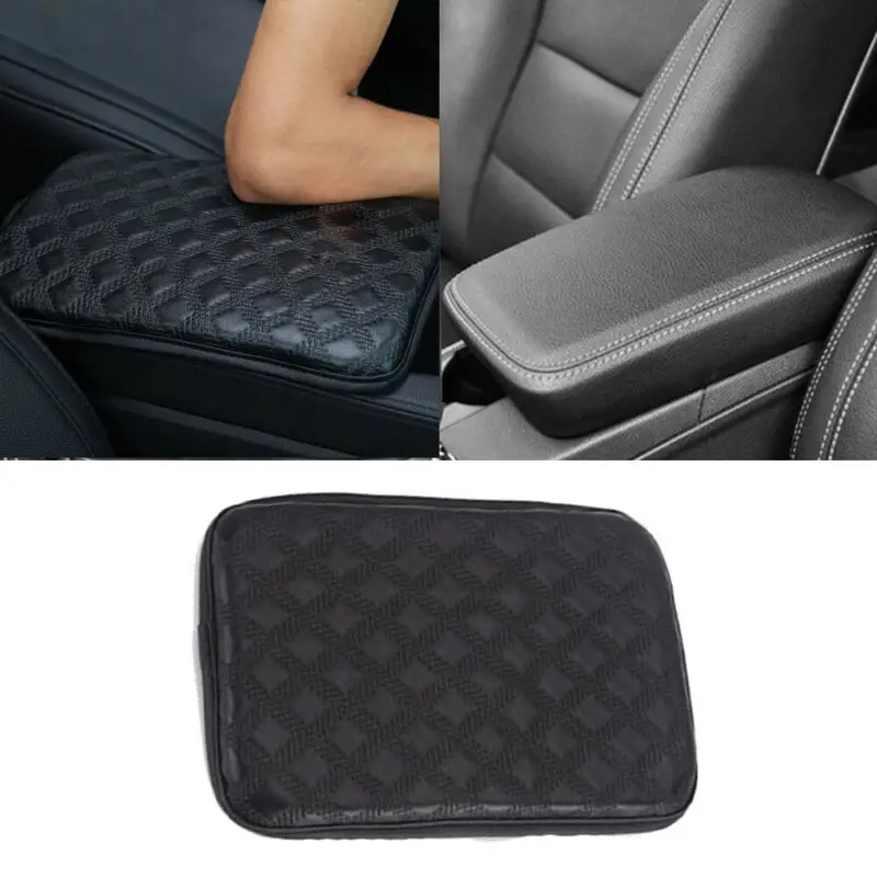 

Car Car Armrests Cover Pad Trim Cover Center Console Box Cushion 30cm*20cm Black
