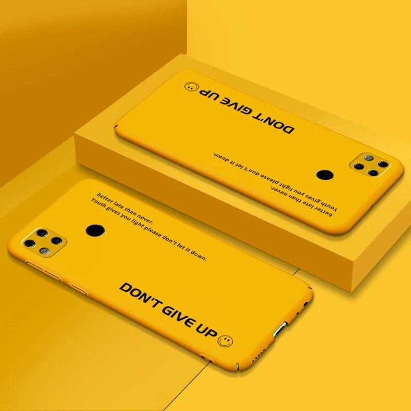 Жесткий пластиковый Чехол для Redmi 9 матовый чехол из поликарбоната 9A 9C задняя