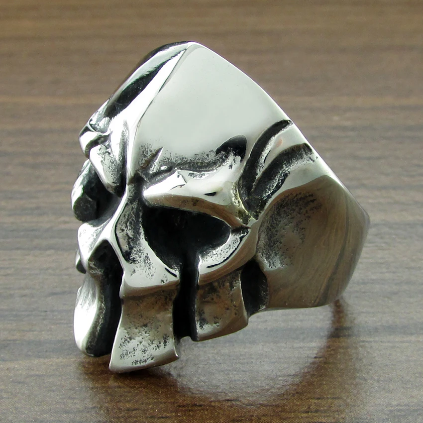 Бесплатная доставка Туфли в стиле панк 316L Нержавеющая сталь серебро Цвет