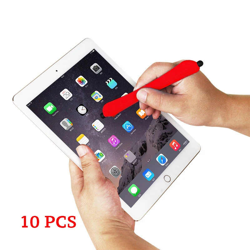 10 шт. емкостный стилус для Android iPhone iPad почерк браслет сенсорный экран ручка