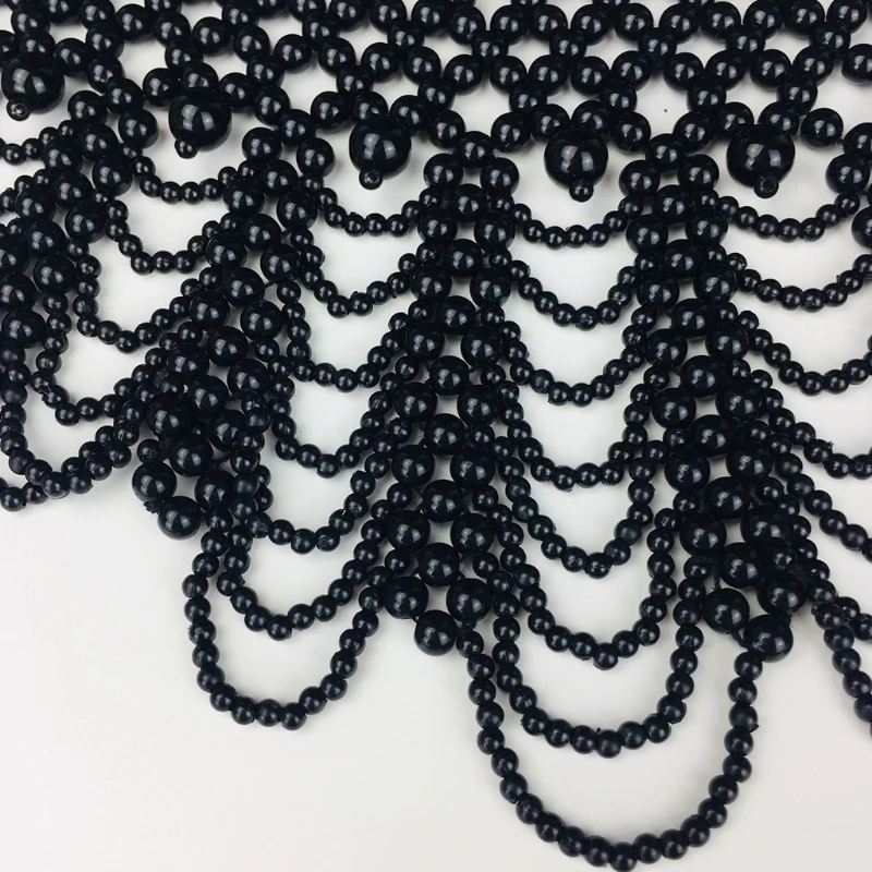 

Detachable Blouse Fake Collar Elegant Faux Pearl Beaded False Collars Choker NecklaceSummer Cloth Accessory