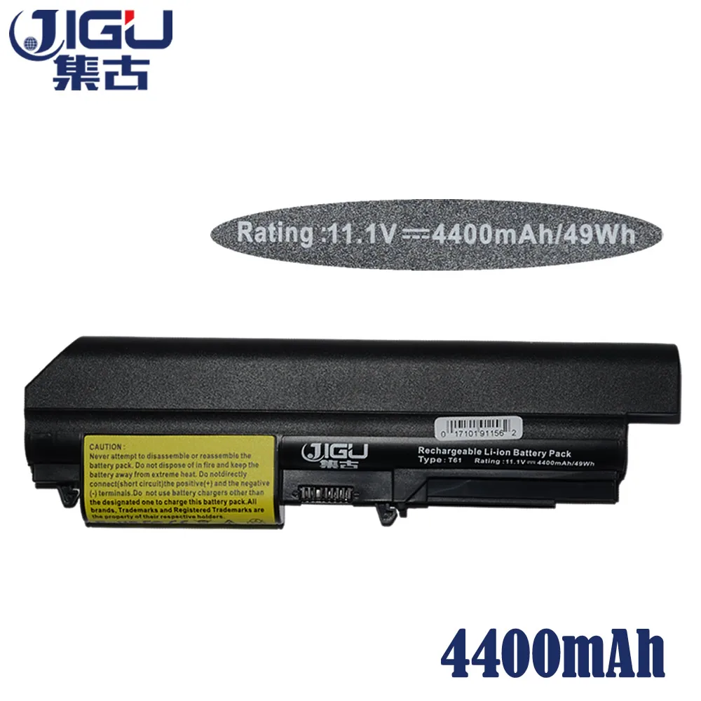 JIGU Laptop Battery 41U3196 41U3198 ASM 42T5265 For IBM/lenovo ThinkPad R400 T400 R61 R61i T61 T61p T61u (14.1&quot widescreen)|laptop
