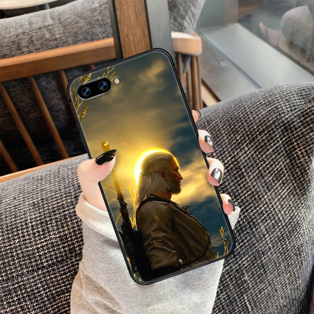 

Witchers Phone Case Cover Hull For HUAWEI honor 7a 8 8s 8a 8x 9 9x 10 20 i Lite Pro black Etui Tpu Prime Painting Shell Luxury