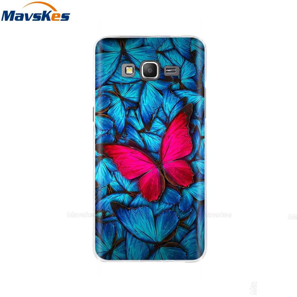 46 Чехол для samsung Galaxy Grand Prime, G530, G530H, G531, G531H, G531F, SM-G531F, флора, ТПУ, чехол, милый силиконовый чехол для телефона - Цвет: 46
