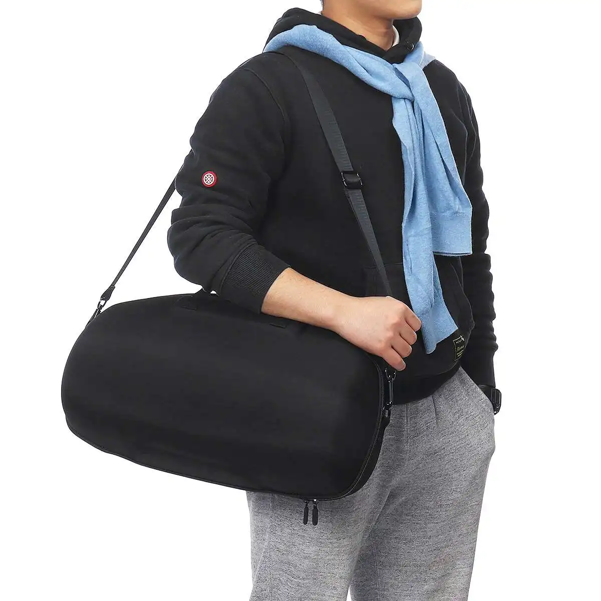 

For JBL BOOMBOX Wireless bluetooth Speaker Bag Portable Outdoor Speaker Hard Case Carry Case Bag Protective Box (Black)