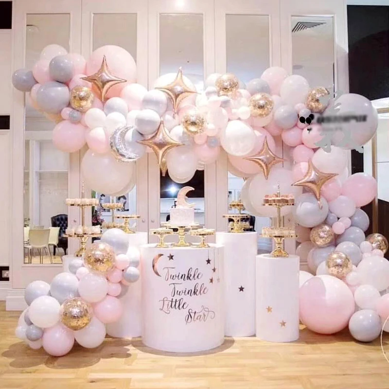 

Wedding Decor Wrought Iron Cylindrical Dessert Table Wedding Pre-function Area Cake Stand Ceremony Pavilion Flower Table