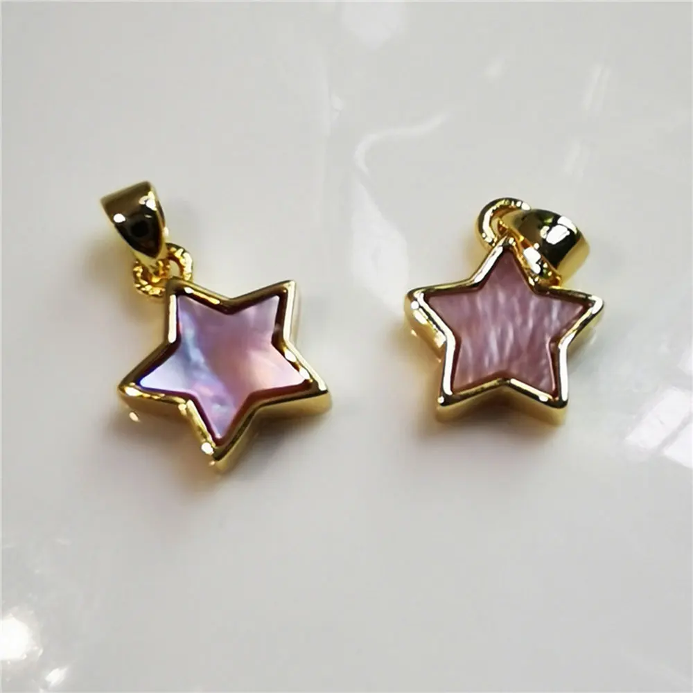 Doreen Box сплав на основе цинка и ракушка подвески золотого цвета сладкое сердце