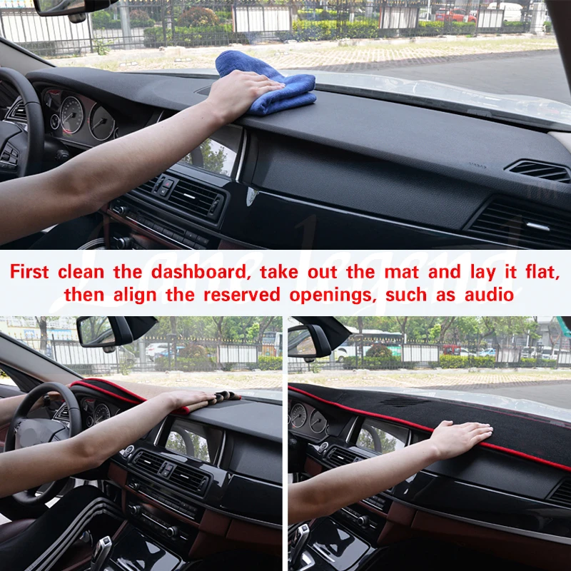 For KIA Forte 2009 2010 2011 2012 2013 TD Anti-Slip Mat Dashboard Cover Sunshade Dashmat Carpet Accessories Cerato Vivaro Koup | Автомобили