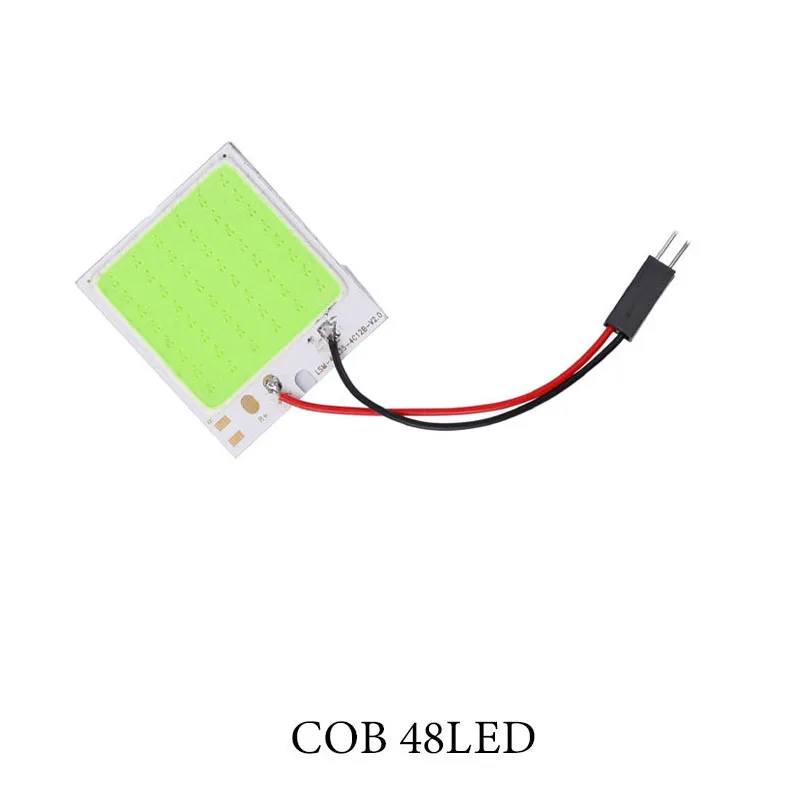 48 LED Ice blue W5W светодиодный T10 C5W BA9S H21W 24 36 48SMD Автомобильный светодиодный автомобиль Панель лампы авто Интерьер Чтение лампа светильник купол с фестонами светильник AC/DC 12V - Испускаемый цвет: 48 LED Ice blue