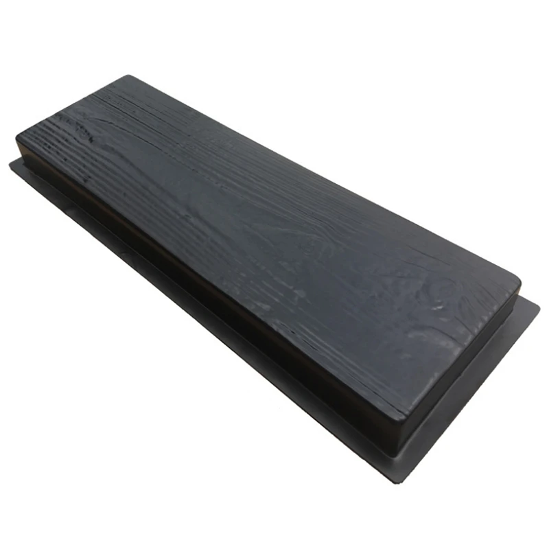 

Imitation Wood Grain DIY Path Maker Paving Cement Brick Mold Stepping Pavement Road Concrete Mould