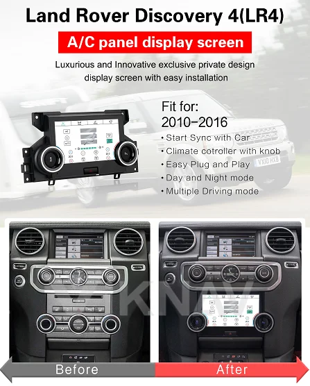 ac 7 inch air conditioning panel climate control lcd screen for land rover l319 discovery 4 lr4 2010 2016 hd touch lcd screen free global shipping