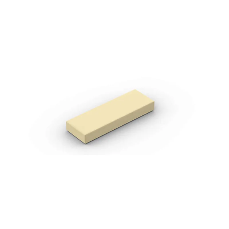 LoveBlock плитка 1x3 с пазами плоские строительные блоки сборы MOC технические детали