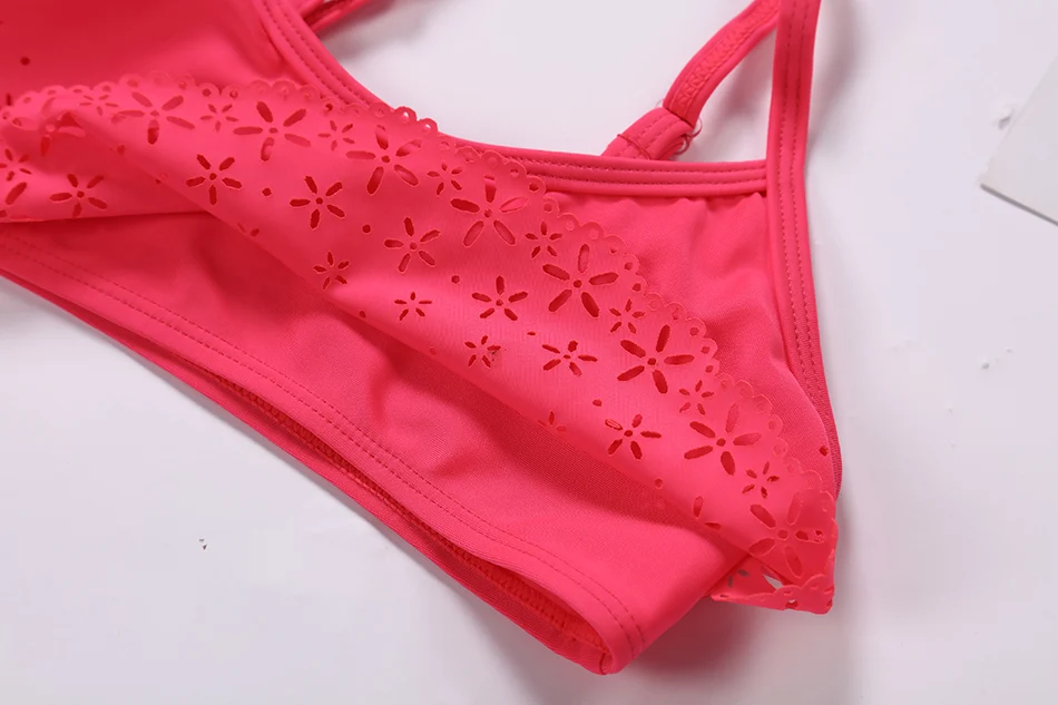 Новинка 2019 купальник для девочек с оборками Детские Танкини из двух предметов