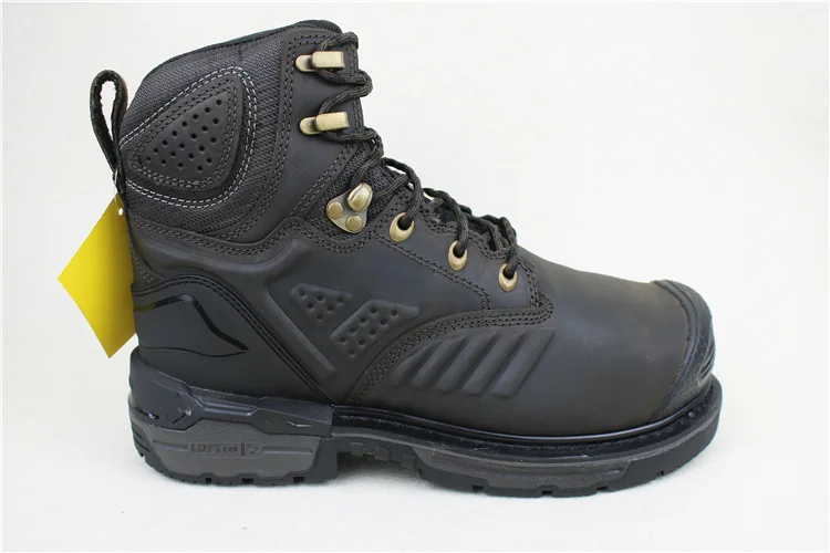 Men's philadalphia work Boot Waterproof 6 inch 8 inch real leather cowhide Boots carbon fiber toe brand logo shoes