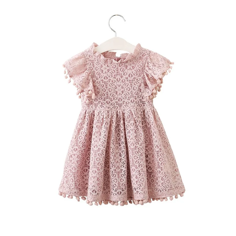 

Spring summer dress party for girls floral wedding clothes embroidered child print short sleeve rentals children's clothes