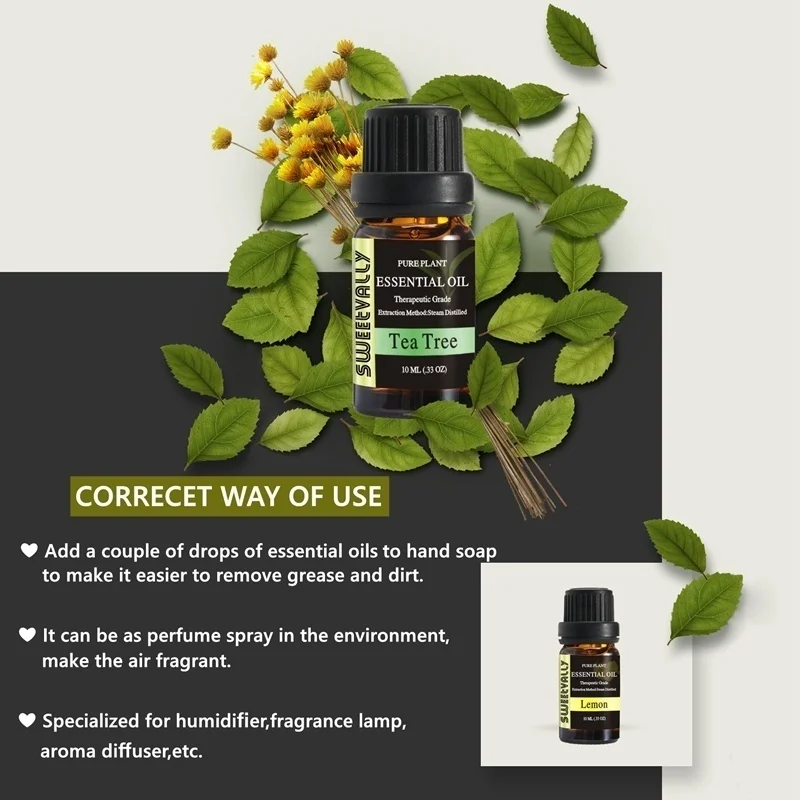 12 шт. Водорастворимые эфирные масла для ароматерапии 10 мл|Эфирное масло| |