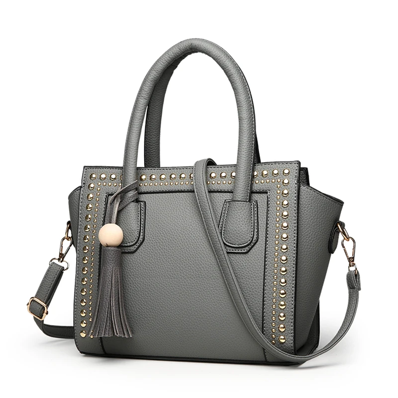 Женские кошельки модные и сумочки с заклепками роскошная дизайнерская сумка