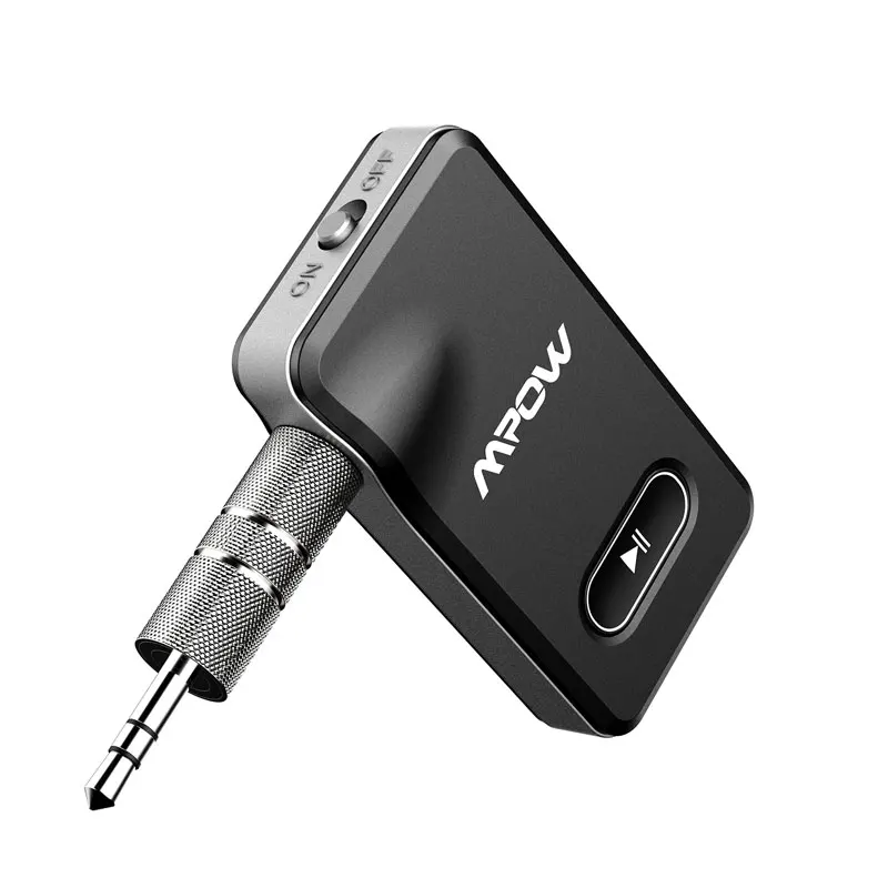 Silver Receiver Mpow BH129 обновленный беспроводной аудио адаптер Bluetooth 4,1 приемник автомобильный комплект с 3,5 мм Aux стерео для автомобиля домашний Динамик Наушники - Цвет: Silver Receiver