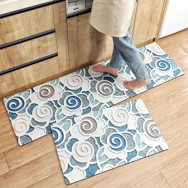 Ковры кухонные коврики прямоугольные для ног Утолщенные мягкие из искусственной