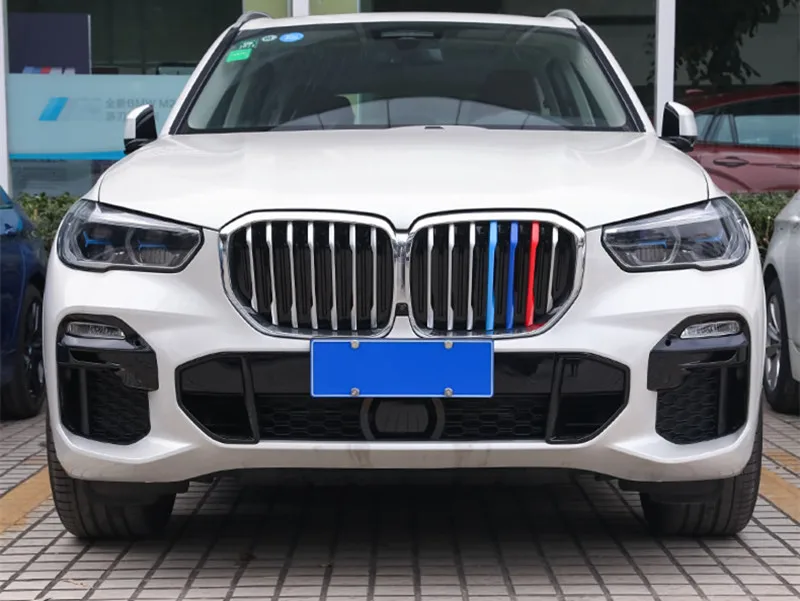 Для BMW X5 G05 ABS передняя Решетка Вставка накладка 2020-2021 3 шт. автомобильные