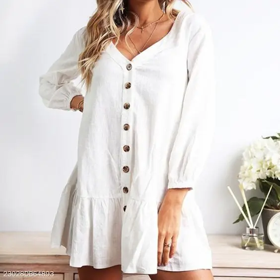 Туника накидки 2021 Белая пляжное мини платье Летняя женская пляжная одежда