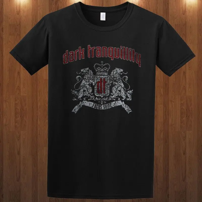 

Dark Tranquillity Tee Melodic Death Metal Mikael Stanne T-shirt High Quality Top Tee Solid Color 2018 Fashion