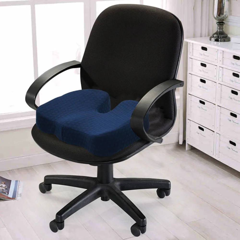 Подушка для сиденья из пены с эффектом памяти Ортопедическая подушка стула