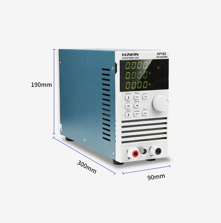 

KP182 KP184 electronic load meter 200W 400W battery capacity power test aging instrument