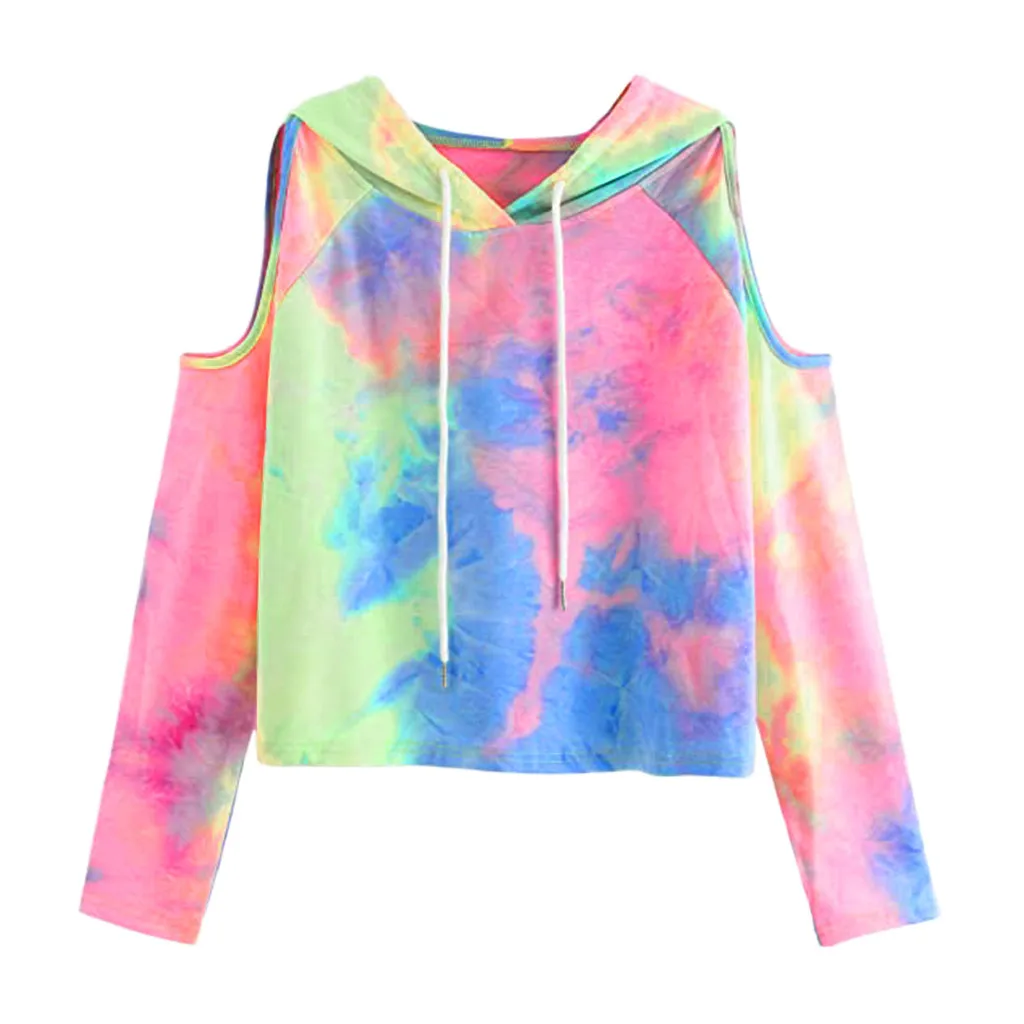 Женские толстовки с рисунком на завязках привлекательная уличная одежда свитшот