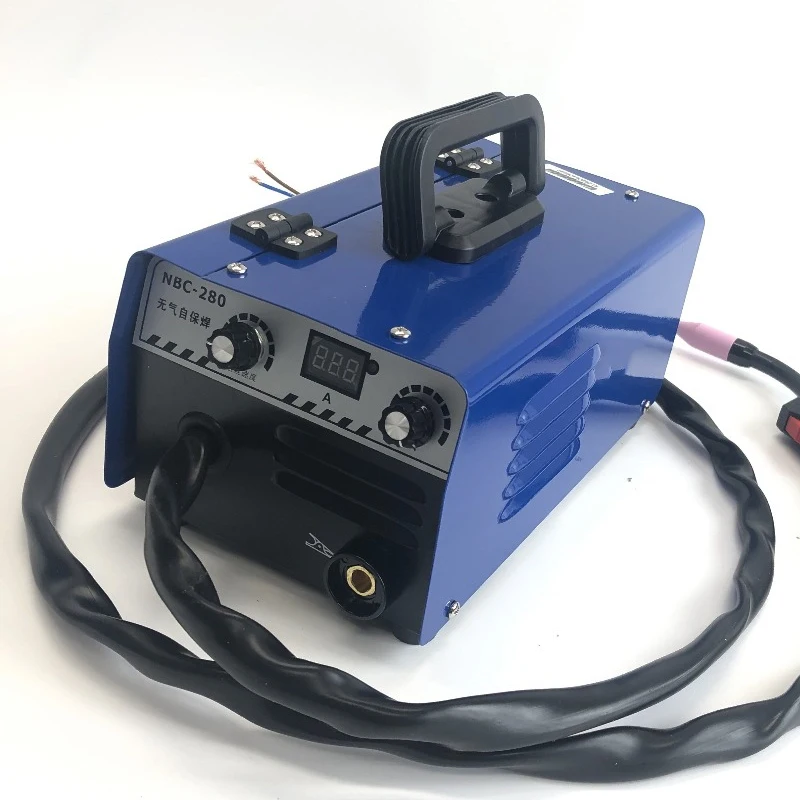 Мини сварочный аппарат NBC280 небольшой безвоздушный полуавтоматическая сварка