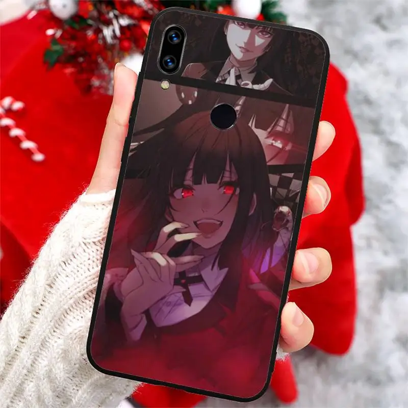

Yumeko Jabami Japan anime Phone Case For Xiaomi Redmi note 7 8 9 t k30 max3 9 s 10 pro lite