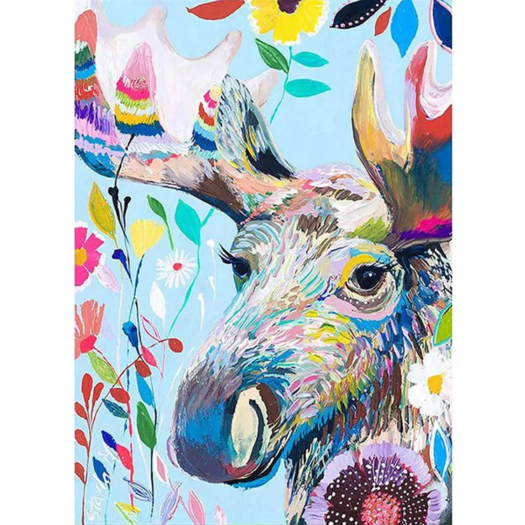 

DIY Diamond Painting 5D Color Painting Series Full Diamond Cross Stitch Foreign Trade Cross-border Supply