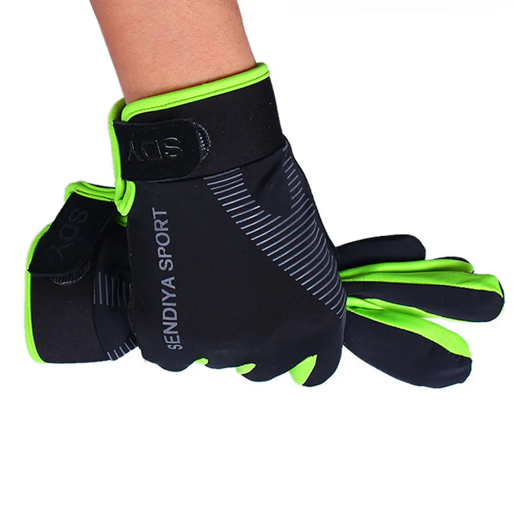 Велосипедные перчатки с закрытыми пальцами для мужчин и женщин горного