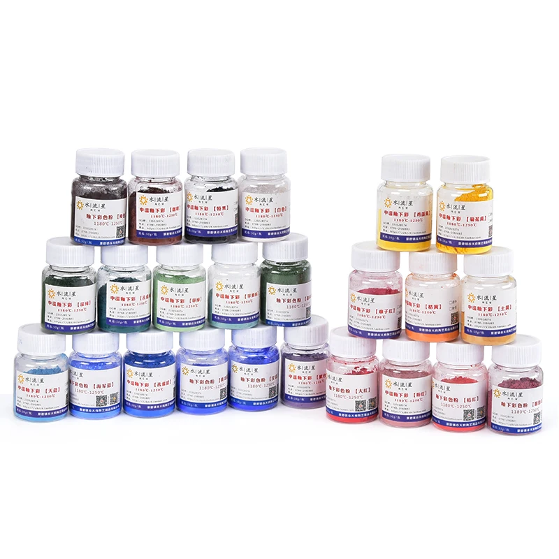 50 г керамический цветной порошок под глазурью пигмент керамическая краска |