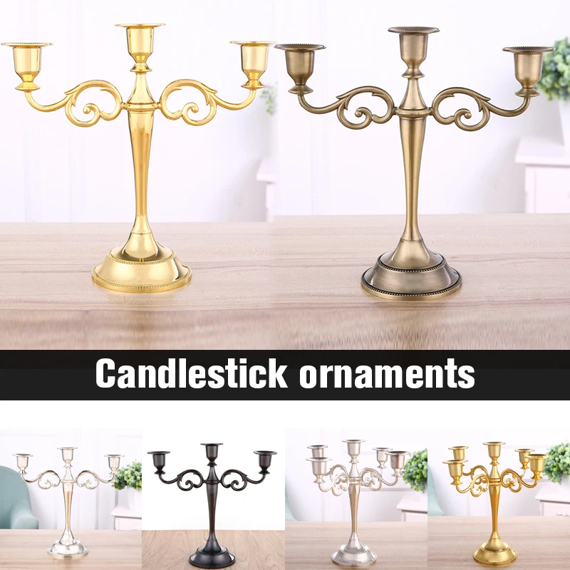 S Candlestick Stand Handmade Home Wedding Party Decoration Art  Crafts