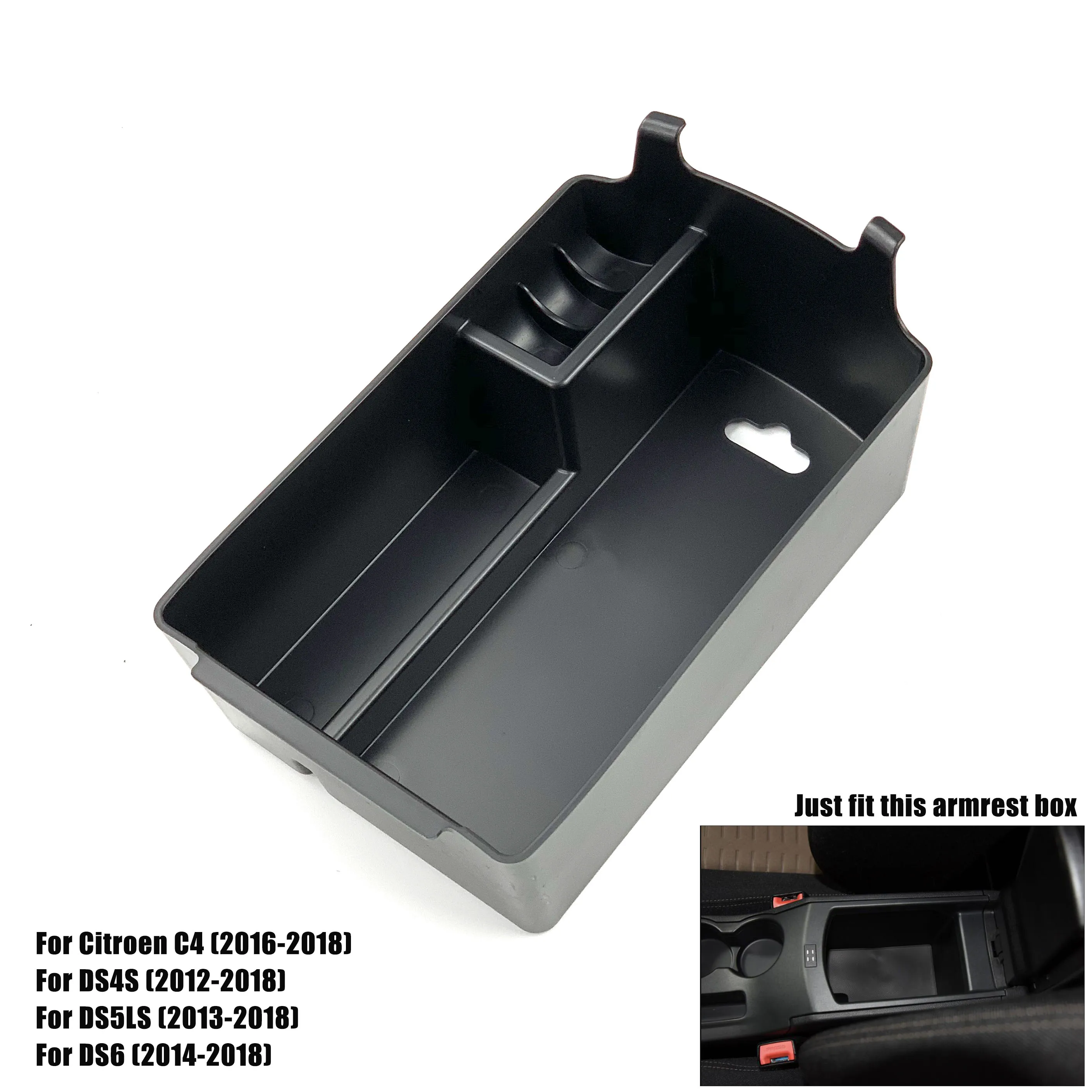 Автомобильный подлокотник коробка для хранения Citroen C5 Aircross C4 C6 DS4S DS5LS DS6 DS7