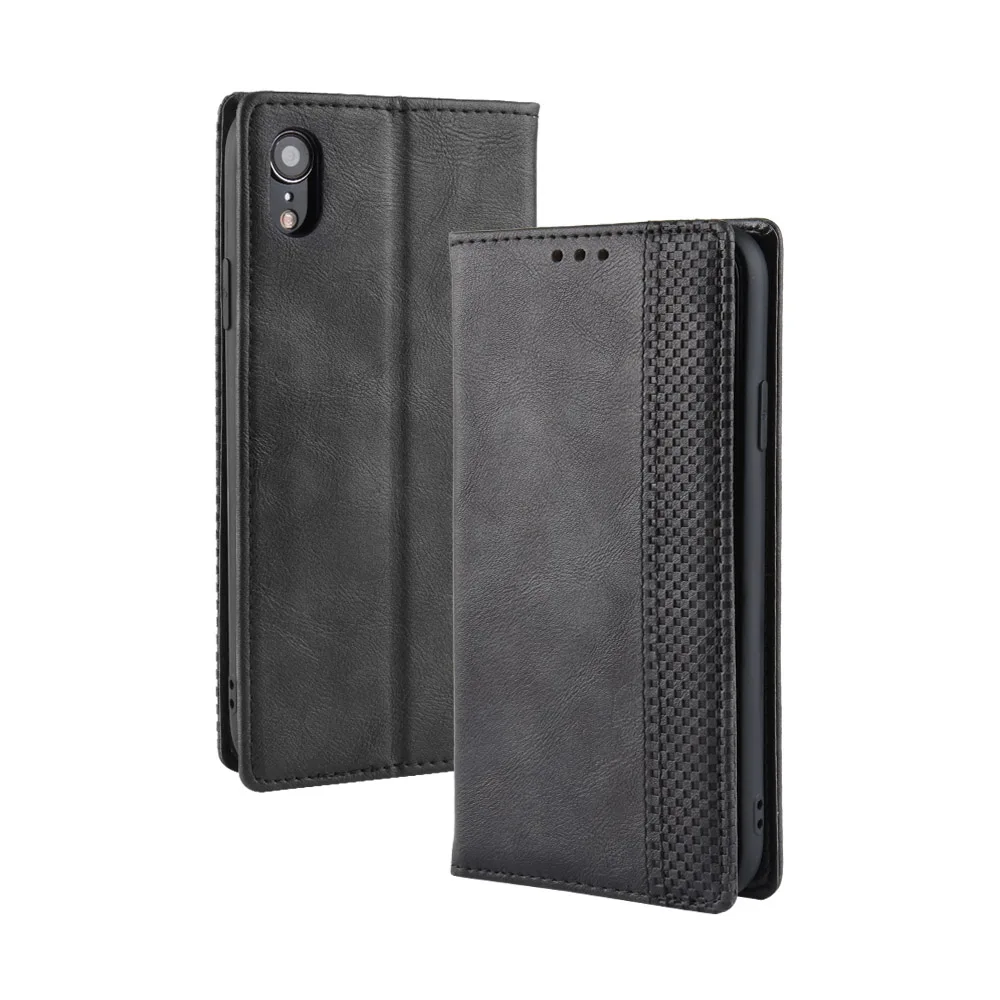 Кожаный чехол для LG G7 G8 G8S V50 ThinQ 5G магнитный книжка Q60 K50 W10 W30 Ретро Чехол кошелек с