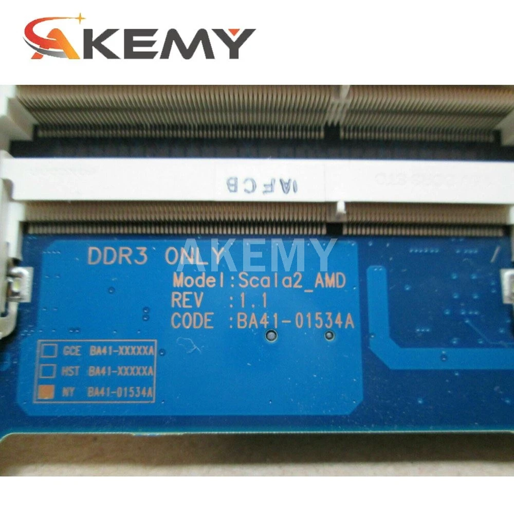 

Akemy BA92-07849A BA92-07849B BA41-01533A For Samsung NP-RV515 RV515 laptop motherboard HD7450M DDR3 full test