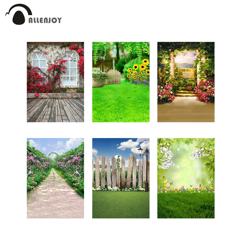 Allenjoy фотосессия фон красный цветок окно сад дерево свадебная фотография