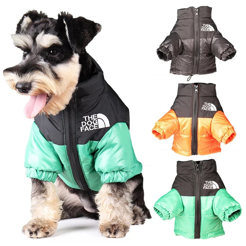 

3 Colors Dog Hoodie Vest Outdoor Coat Jacket Pets Fashion ClothesThe Dog Face Brand Clothes